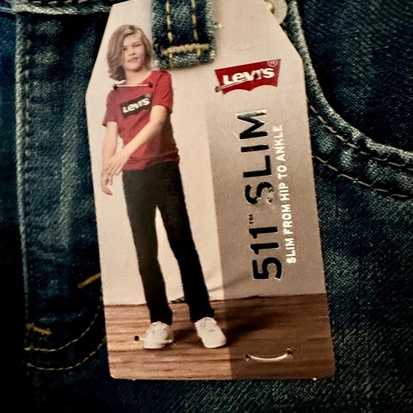 Levi’s Boys 511 Slim Jeans - Sz 6 and Sz 7 - Picture 6 of 9